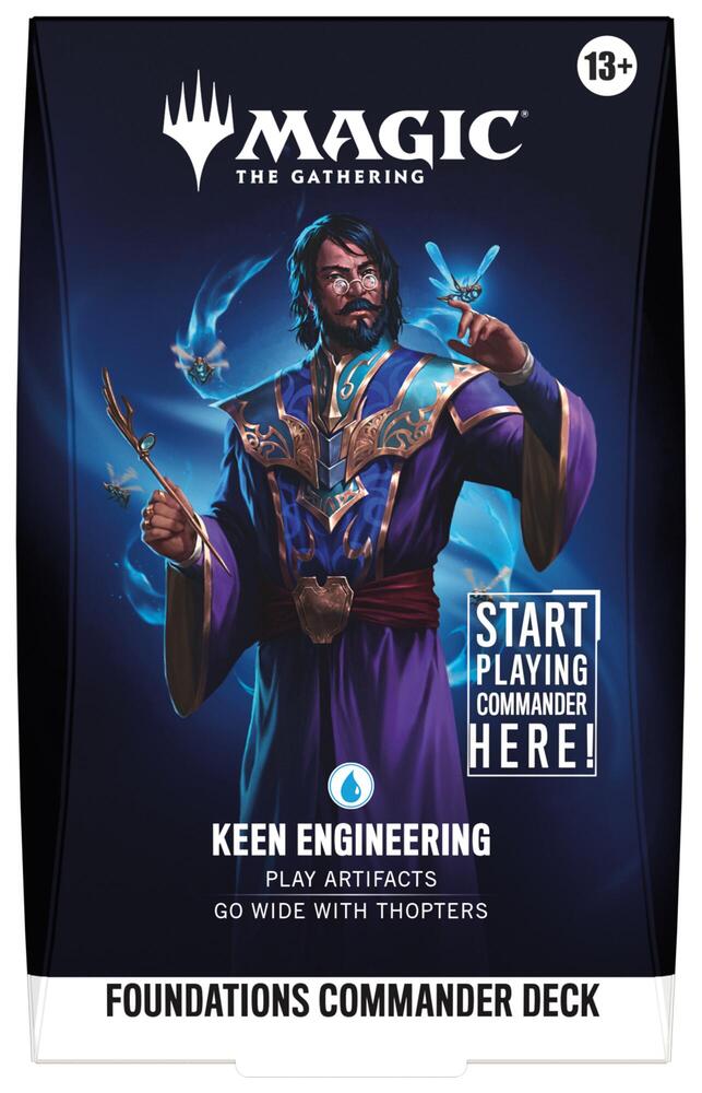 Deck · Foundations Commander Deck Keen Engineering