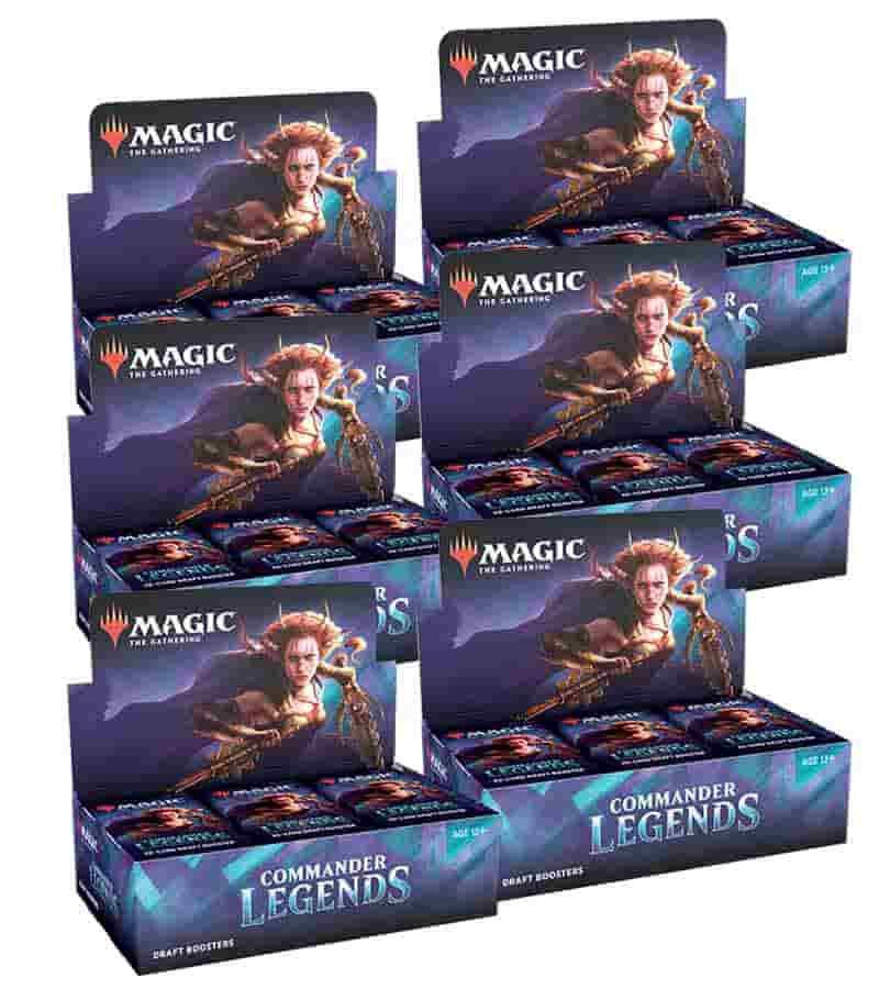 Booster-Umkarton · Commander Legends Draft Booster Box Case