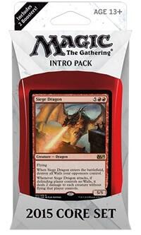 Deck · 2015 Core Set Intro Pack Flames of the Dragon