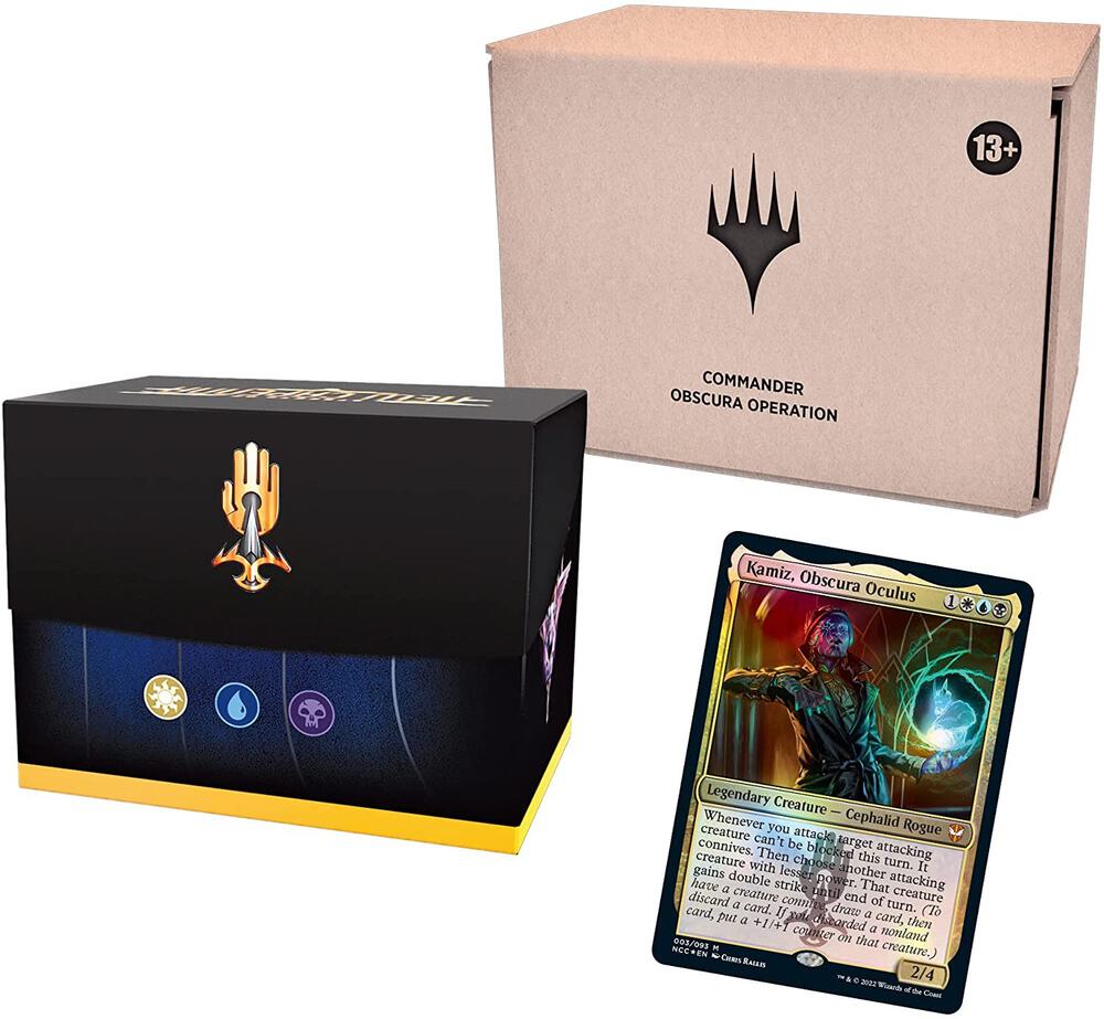 Deck · Streets of New Capenna Commander Deck Obscura Operation Minimal Packaging