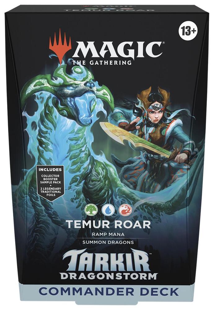 Deck · Tarkir Dragonstorm Commander Deck Temur Roar