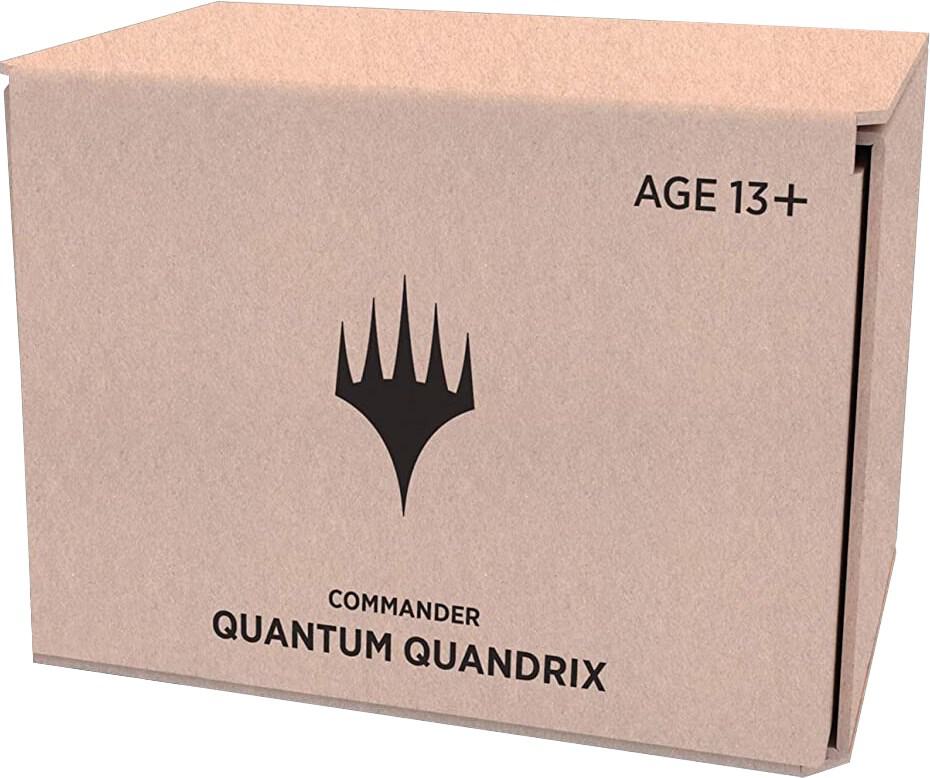 Deck · Commander 2021 Commander Deck Quantum Quandrix Minimal Packaging