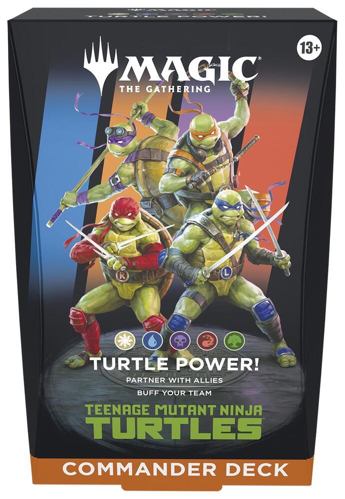 Deck · Teenage Mutant Ninja Turtles Commander Deck Turtle Power