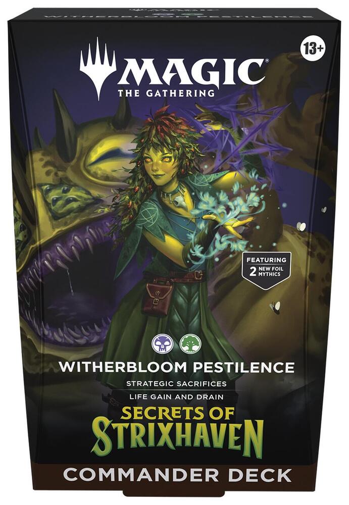 Deck · Secrets of Strixhaven Commander Deck Witherbloom Pestilence