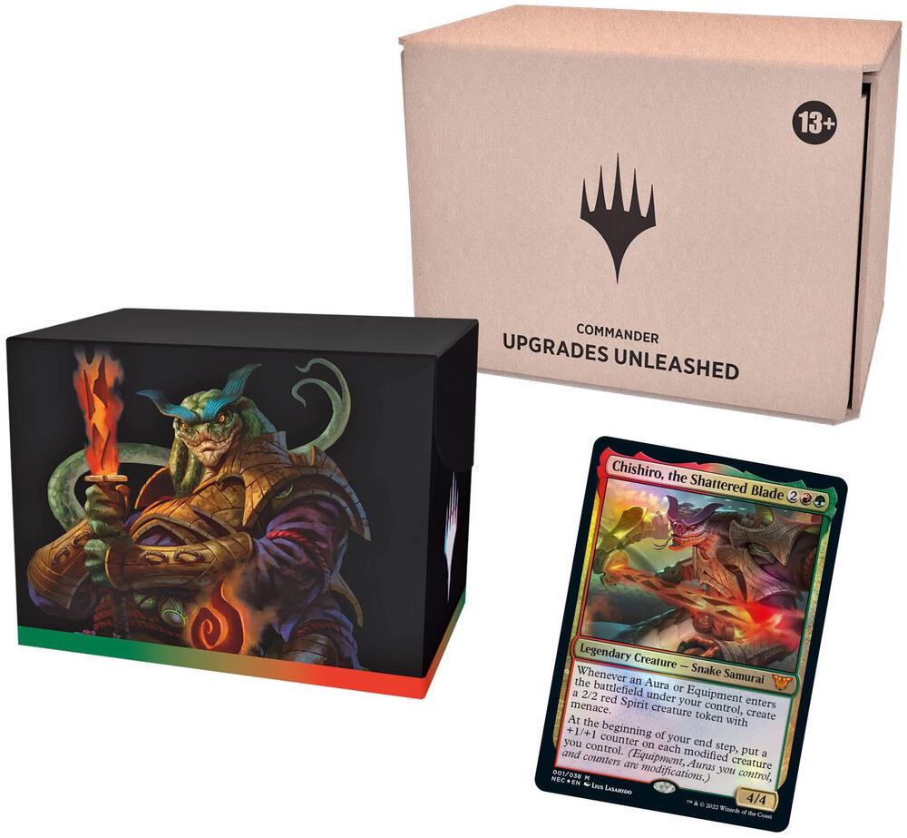 Deck · Kamigawa Neon Dynasty Commander Deck Upgrades Unleashed Minimal Packaging