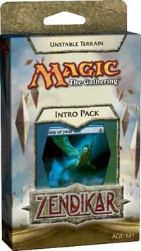 Deck · Zendikar Intro Pack Blue Unstable Terrain