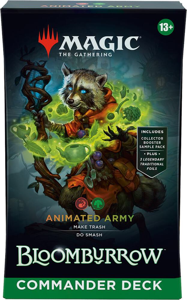 Deck · Bloomburrow Commander Deck Animated Army
