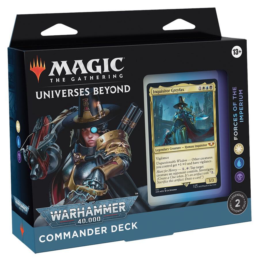 Deck · Warhammer 40000 Commander Deck Forces of the Imperium