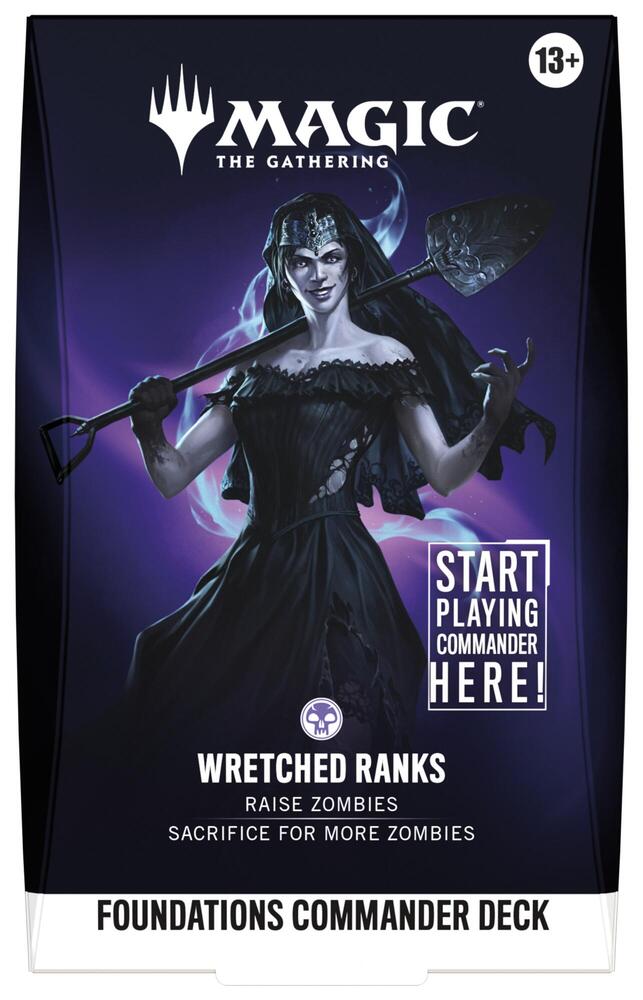Deck · Foundations Commander Deck Wretched Ranks