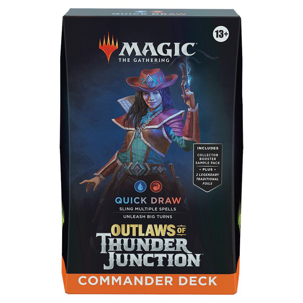 Deck · Outlaws of Thunder Junction Commander Deck Quick Draw