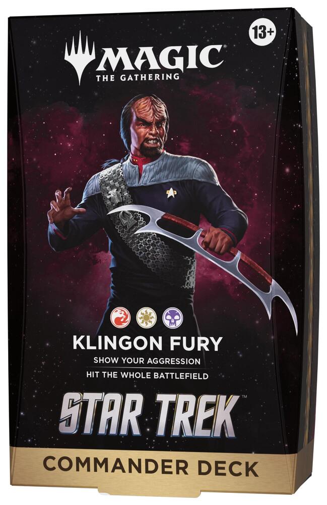 Deck · Star Trek Commander Deck Klingon Fury