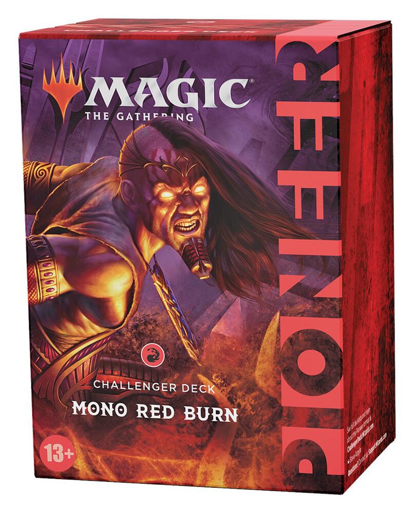 Deck · Pioneer Challenger Deck 2021 Mono Red Burn