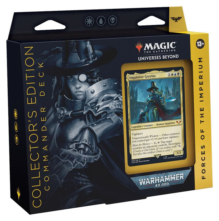 Deck · Warhammer 40000 Commander Deck Forces of the Imperium Collectors Edition