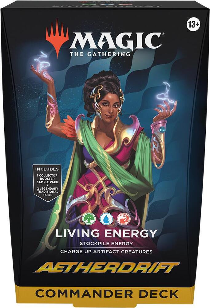 Deck · Aetherdrift Commander Deck Living Energy