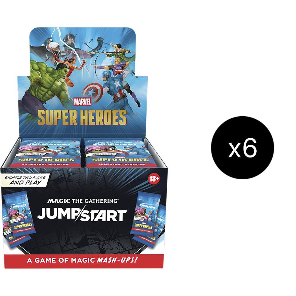 Booster-Umkarton · Marvel Super Heroes Jumpstart Booster Box Case