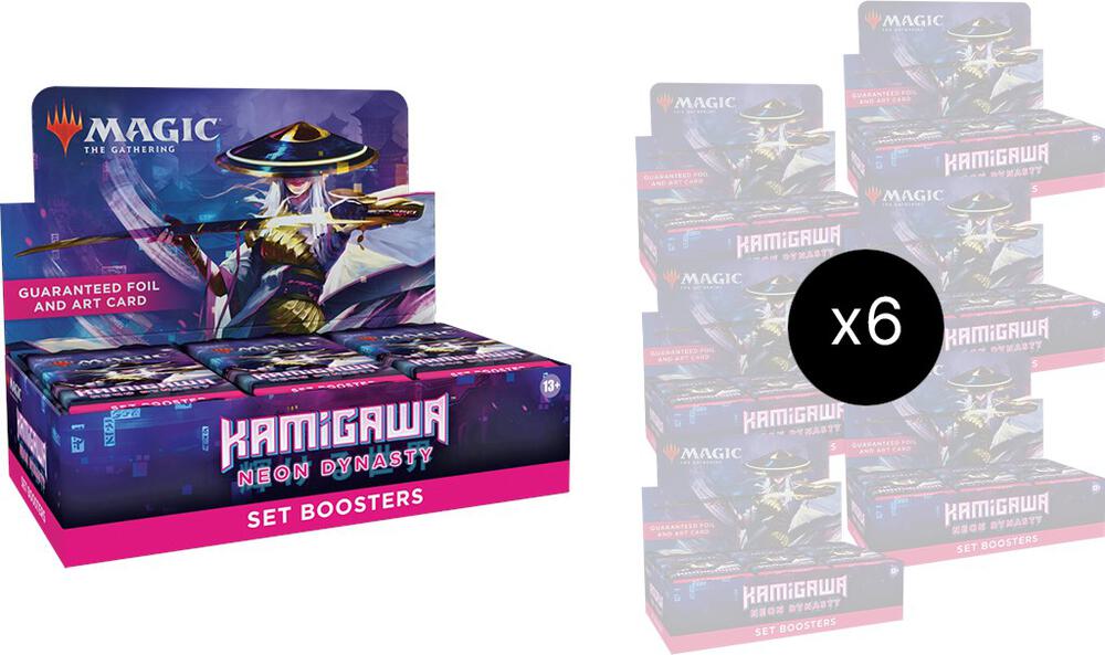 Booster-Umkarton · Kamigawa Neon Dynasty Set Booster Box Case