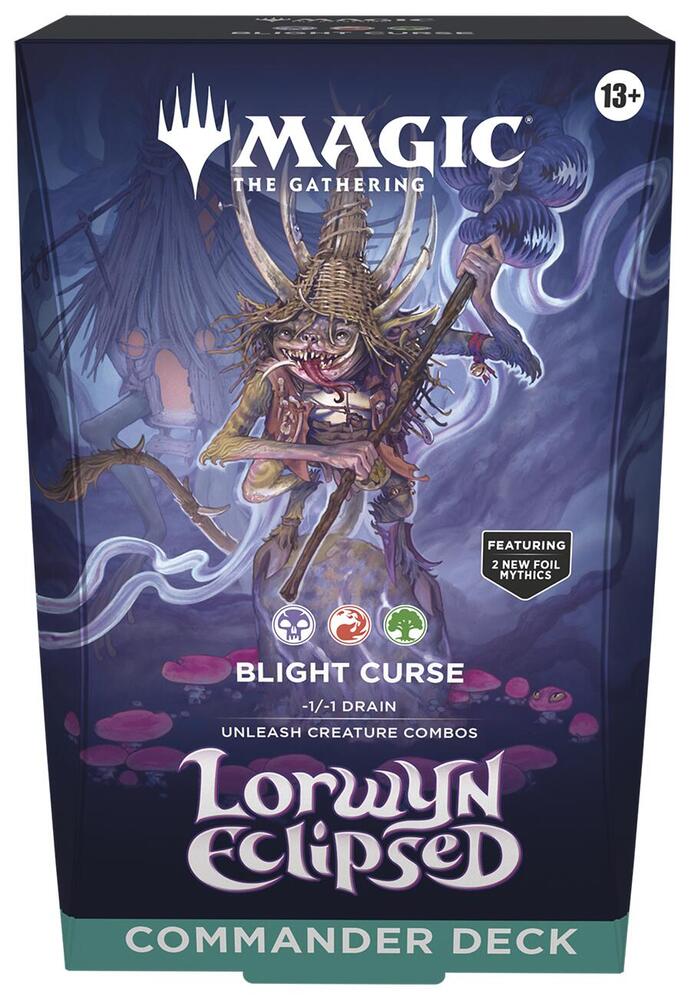 Deck · Lorwyn Eclipsed Commander Deck Blight Curse