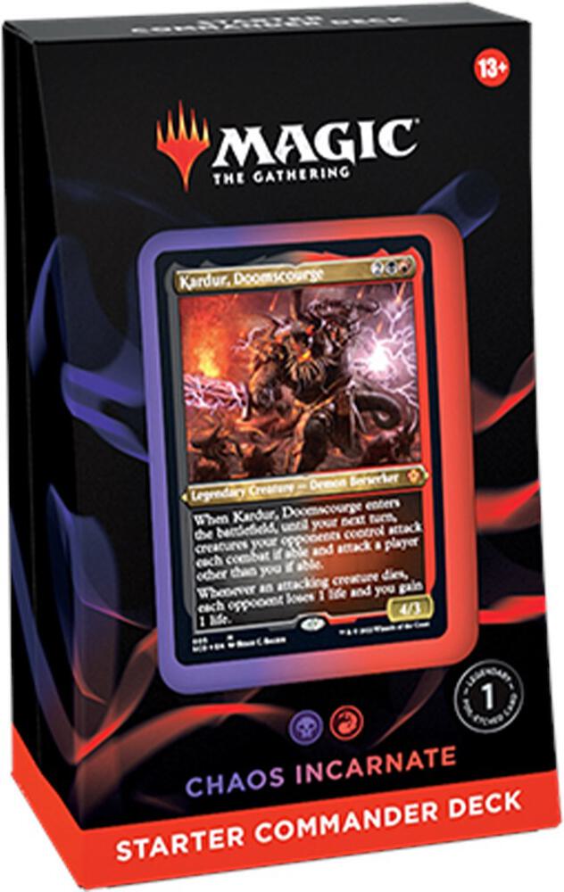 Deck · Starter Commander Deck Chaos Incarnate