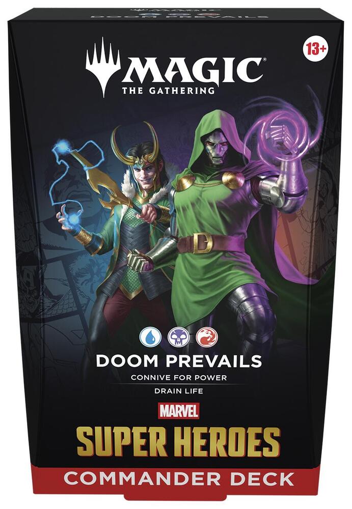 Deck · Marvel Super Heroes Commander Deck Doom Prevails