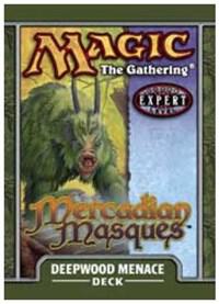 Deck · Mercadian Masques Theme Deck Deepwood Menace