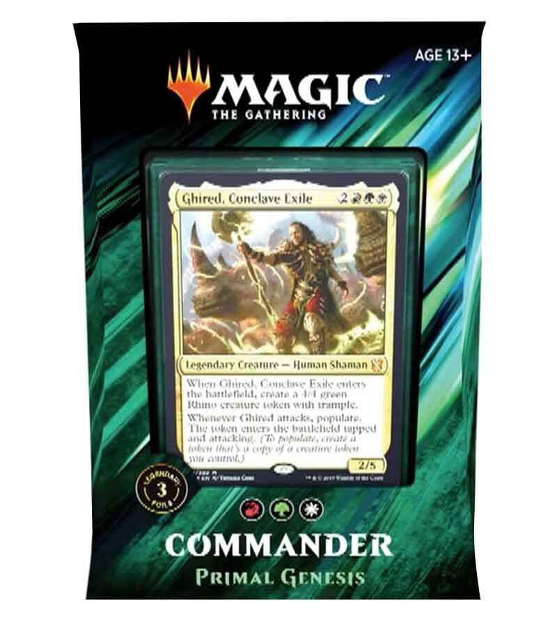 Deck · Commander 2019 Commander Deck Primal Genesis