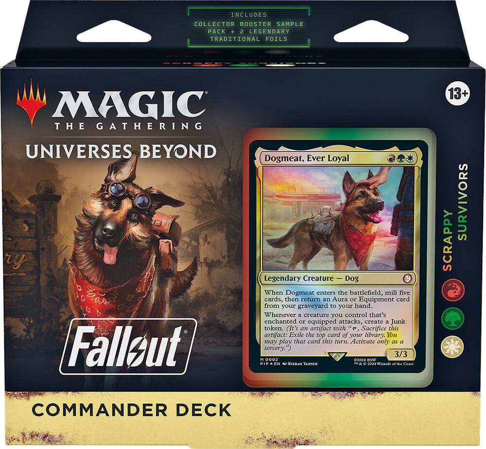 Deck · Fallout Commander Deck Scrappy Survivors