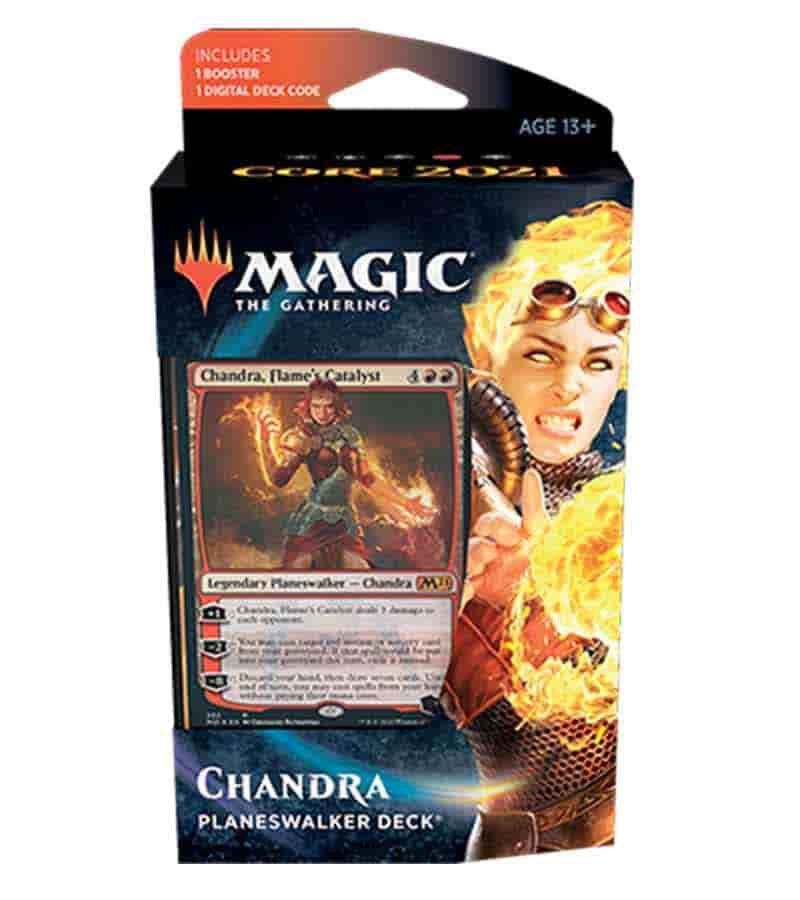 Deck · Core Set 2021 Planeswalker Deck Chandra
