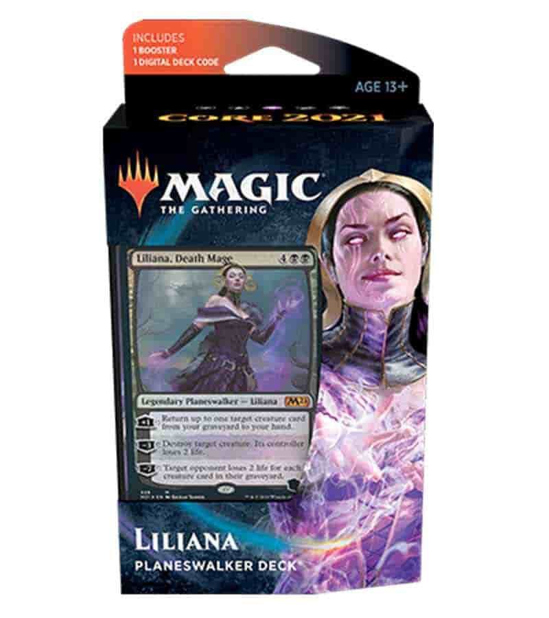 Deck · Core Set 2021 Planeswalker Deck Liliana