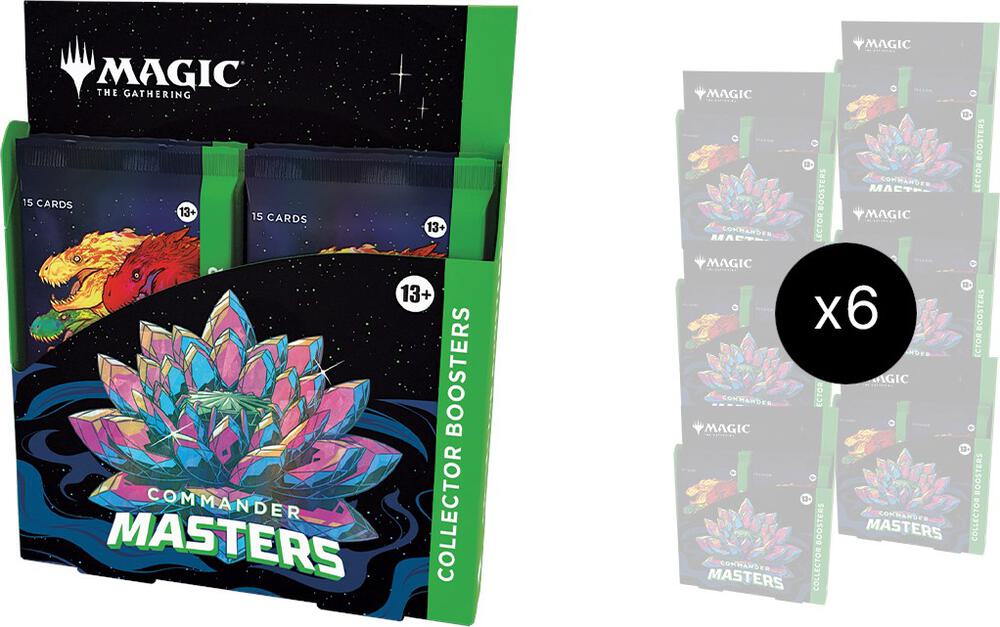 Booster-Umkarton · Commander Masters Collector Booster Box Case