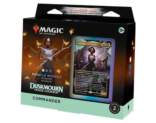 Deck · Duskmourn House of Horror Commander Deck Miracle Worker