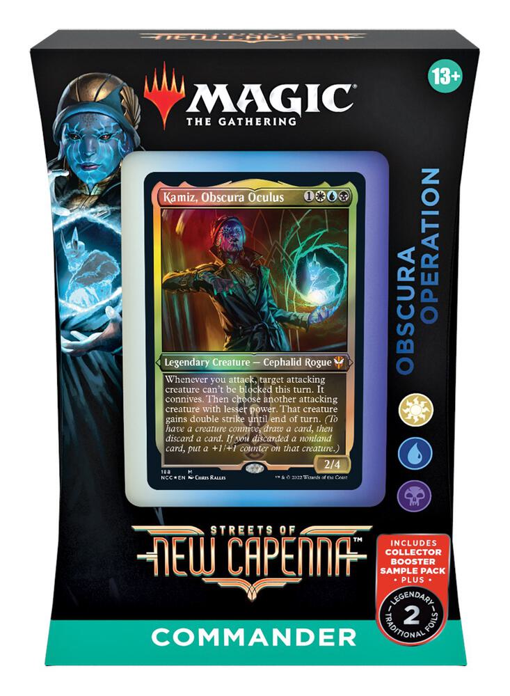Deck · Streets of New Capenna Commander Deck Obscura Operation