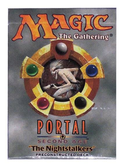 Deck · Portal Second Age Theme Deck The Nightstalkers