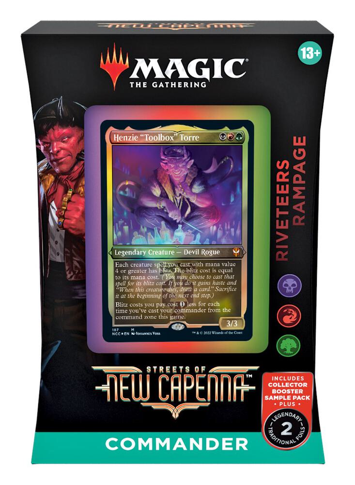 Deck · Streets of New Capenna Commander Deck Riveteers Rampage