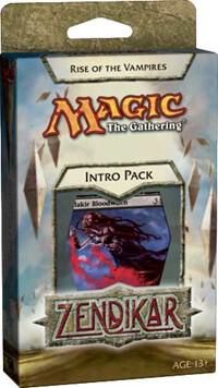 Deck · Zendikar Intro Pack Black Rise of the Vampires