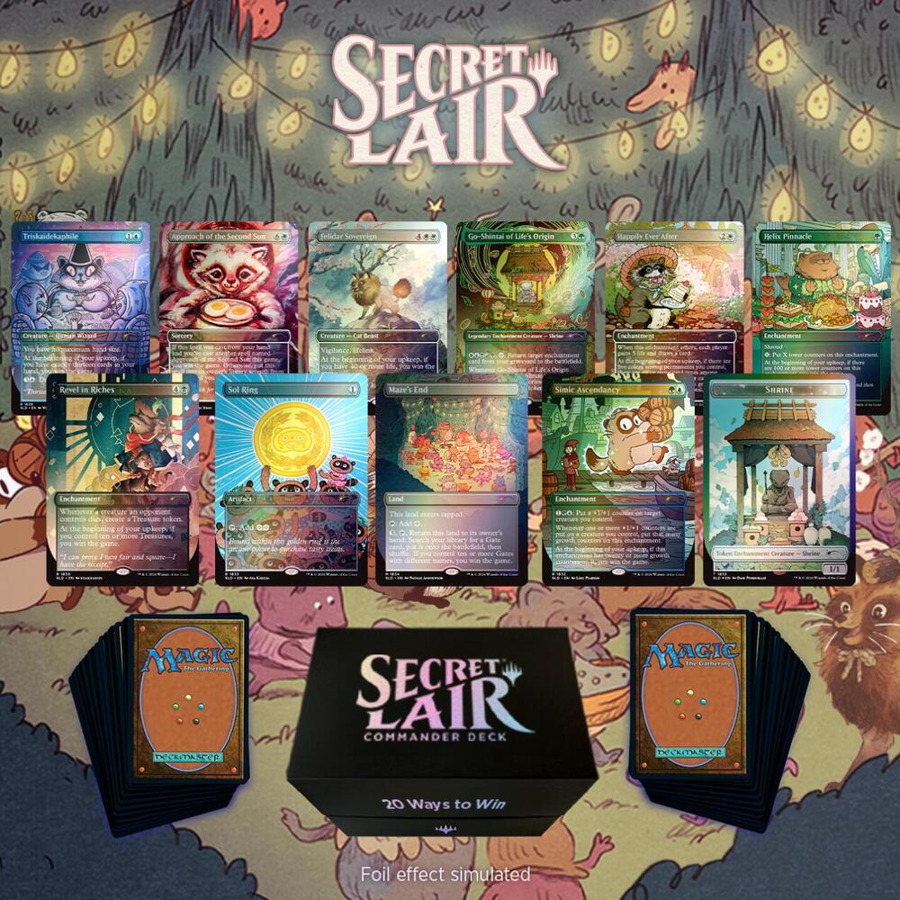 Deck · Secret Lair Commander Deck 20 Ways to Win