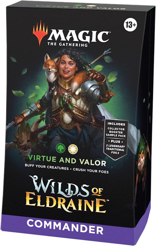 Deck · Wilds of Eldraine Commander Deck Virtue and Valor