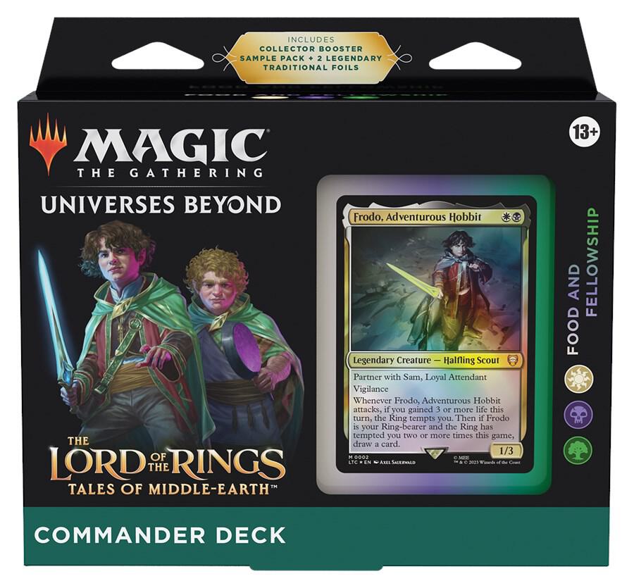 Deck · The Lord of the Rings Tales of Middle earth Commander Deck Food and Fellowship