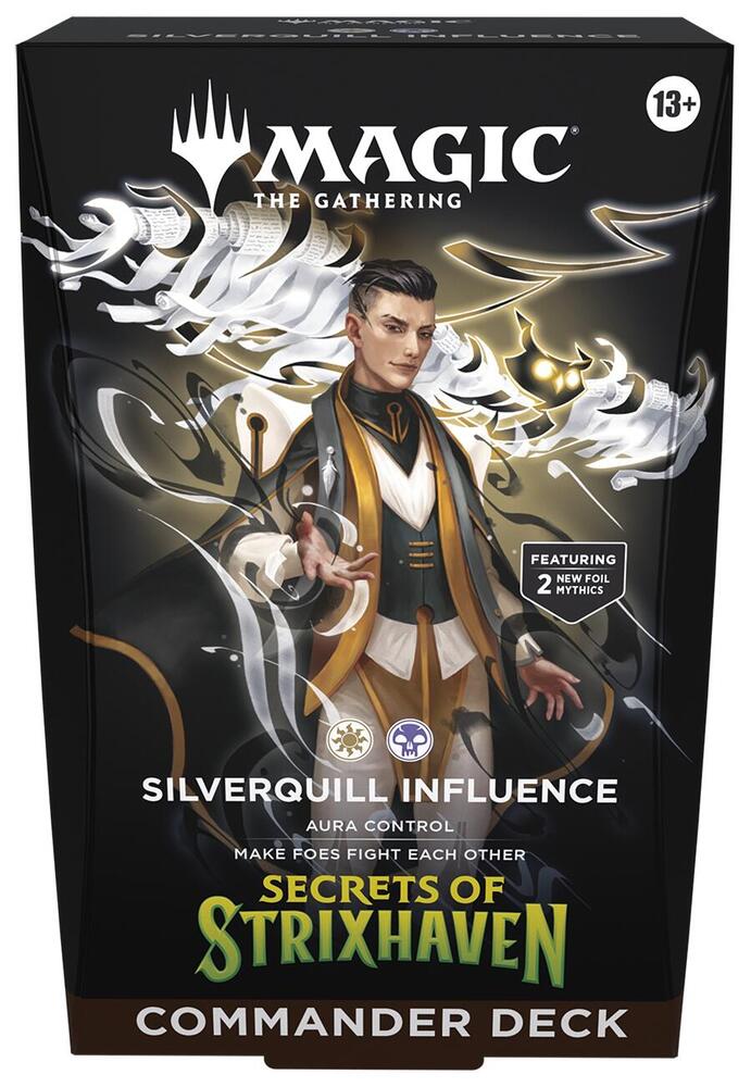 Deck · Secrets of Strixhaven Commander Deck Silverquill Influence