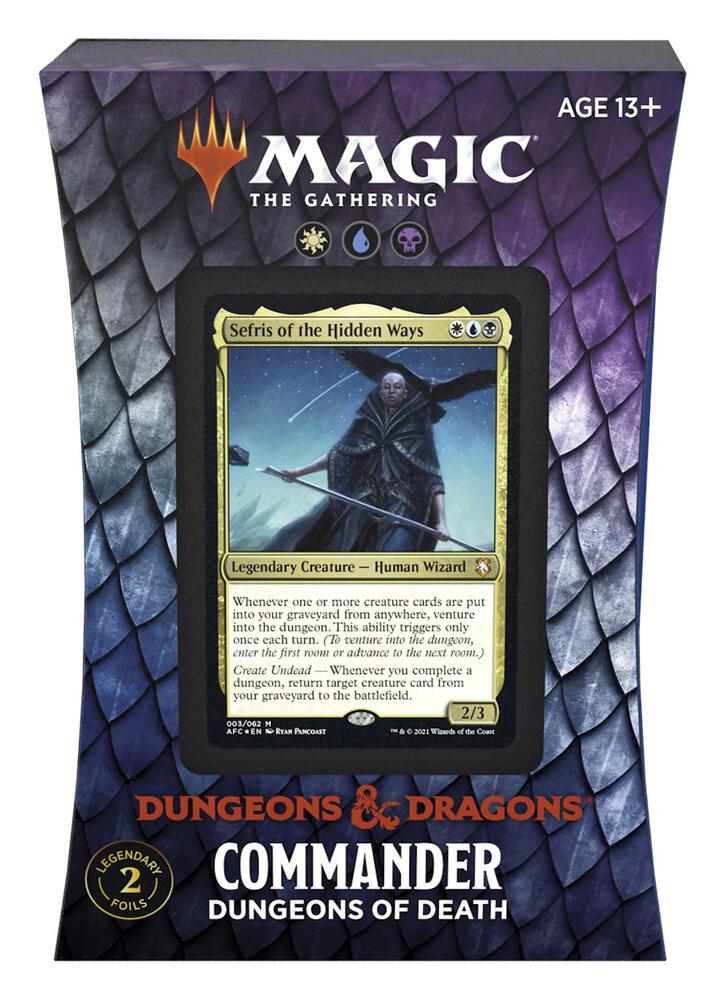 Deck · Adventures in the Forgotten Realms Commander Deck Dungeons of Death