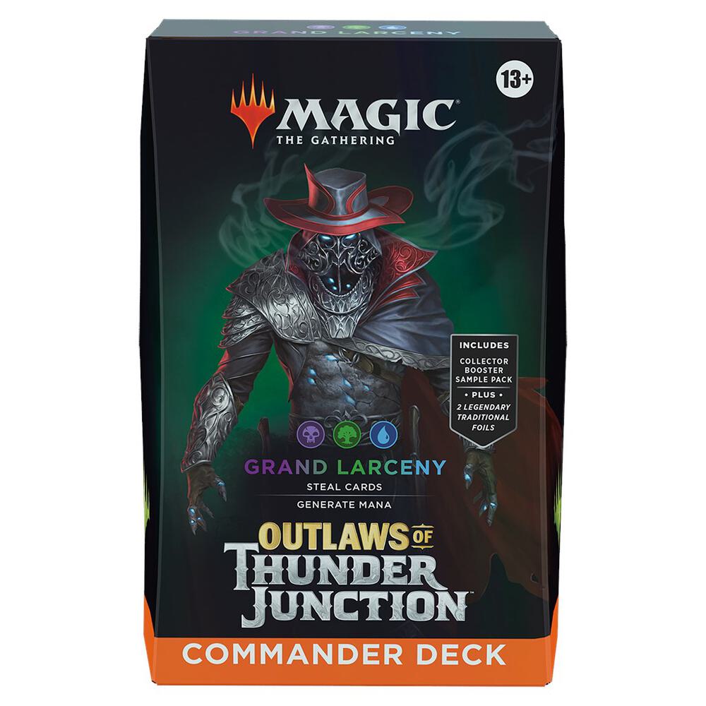 Deck · Outlaws of Thunder Junction Commander Deck Grand Larceny