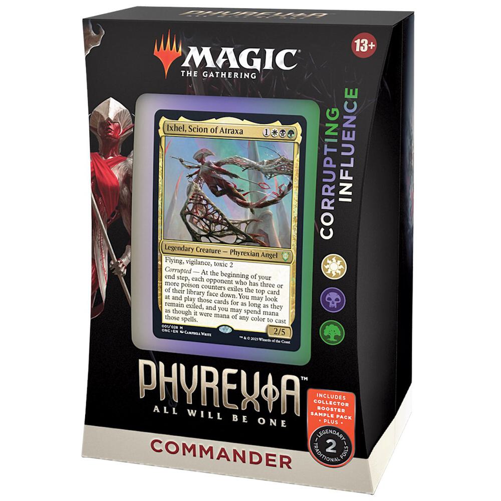 Deck · Phyrexia All Will Be One Commander Deck Corrupting Influence