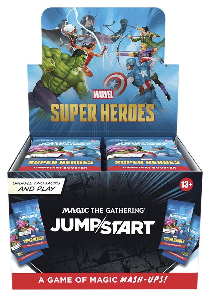 Booster-Display · Marvel Super Heroes Jumpstart Booster Box