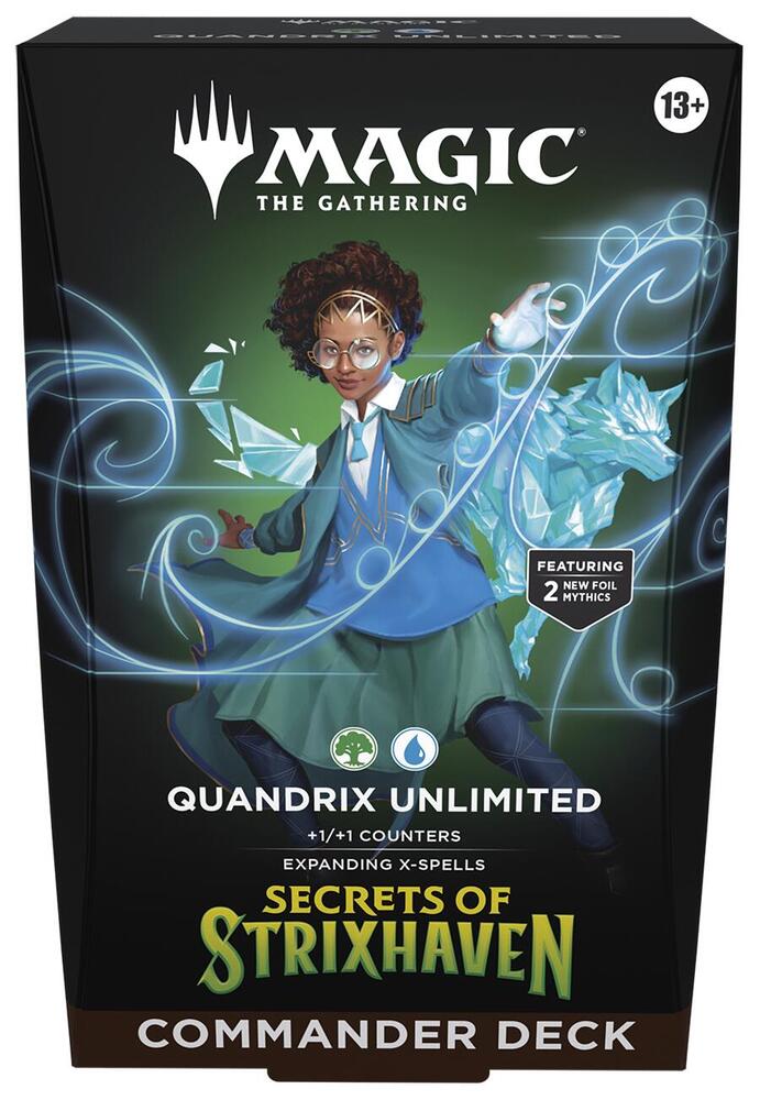 Deck · Secrets of Strixhaven Commander Deck Quandrix Unlimited