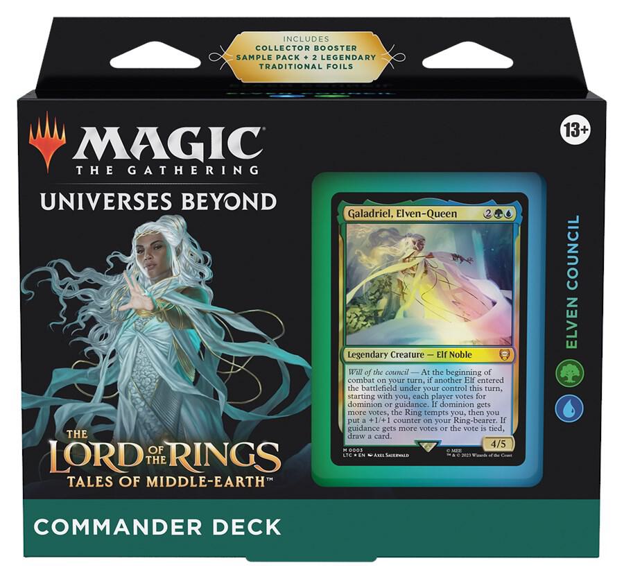Deck · The Lord of the Rings Tales of Middle earth Commander Deck Elven Council