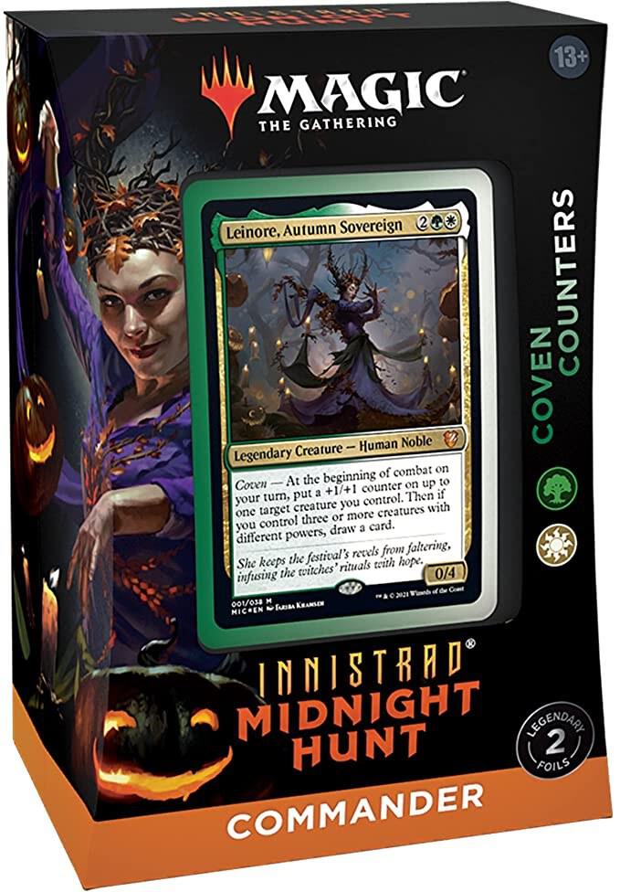 Deck · Innistrad Midnight Hunt Commander Deck Coven Counters