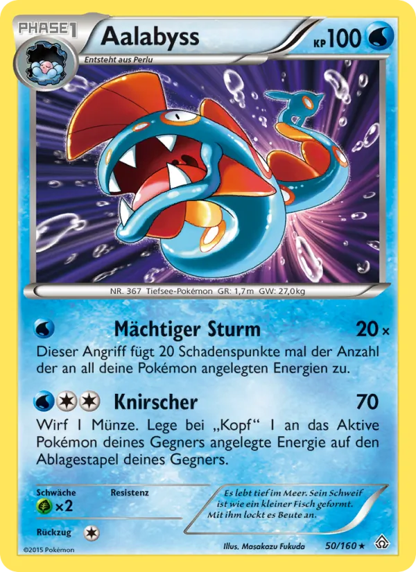 Aalabyss. Beispielbild: Edition, Artwork und Veredelung können abweichen. Maßgeblich sind die Angaben zum ausgewählten Print.