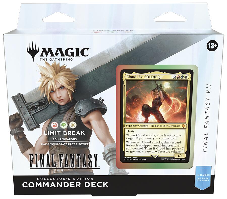 Deck · Final Fantasy Commander Deck Limit Break Collectors Edition