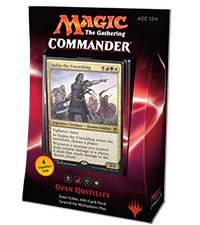 Deck · Commander 2016 Commander Deck Open Hostility