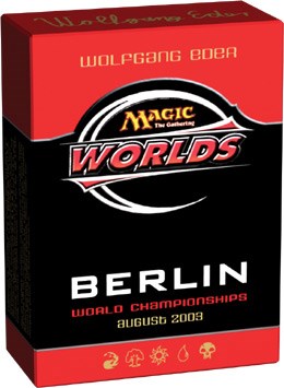 Deck · 2003 World Championship Deck Wolfgang Eder