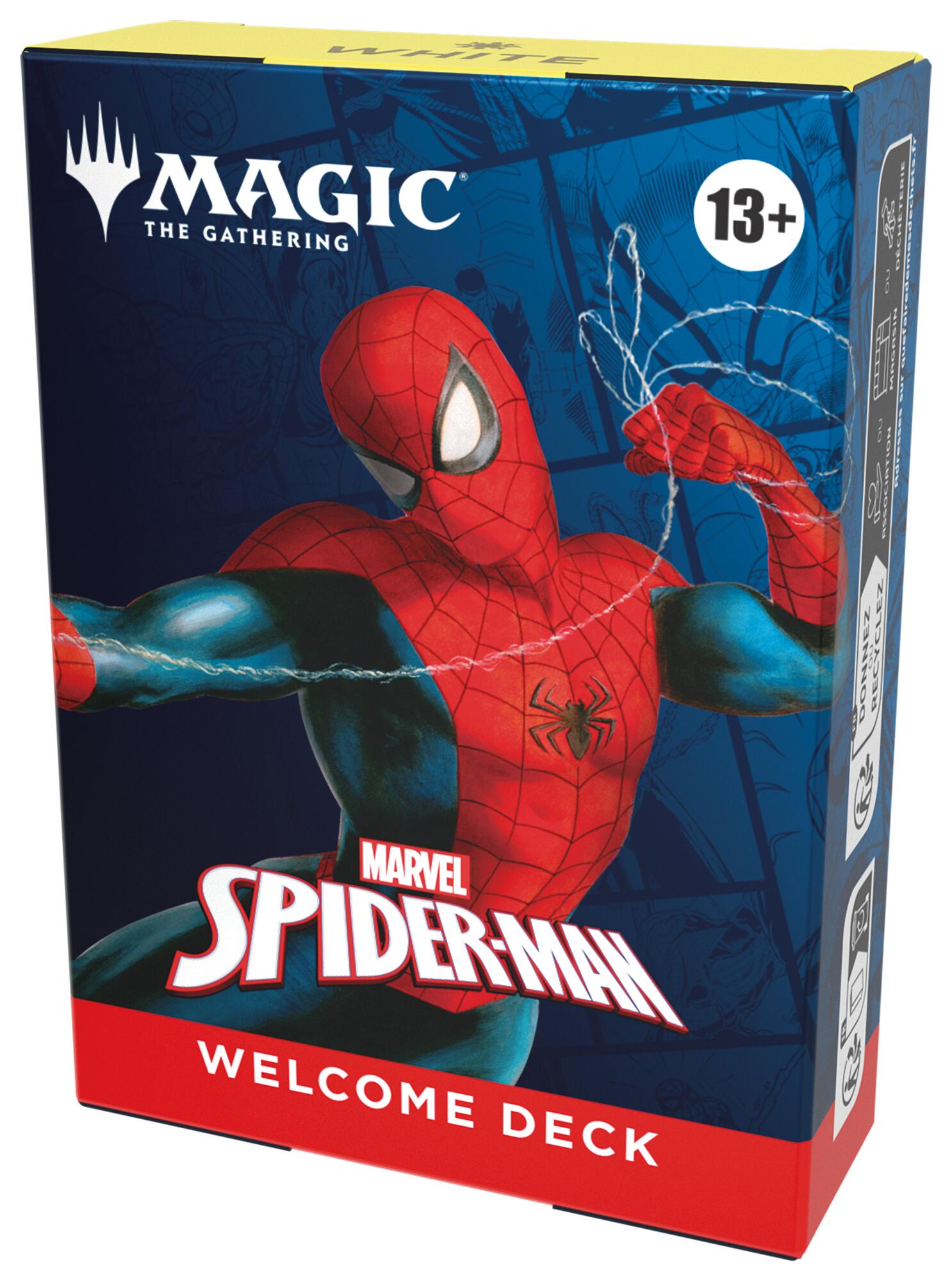 Deck · Marvels Spider Man Welcome Deck White